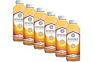 GT's Synergy Kombucha Gingerade 6-Pack