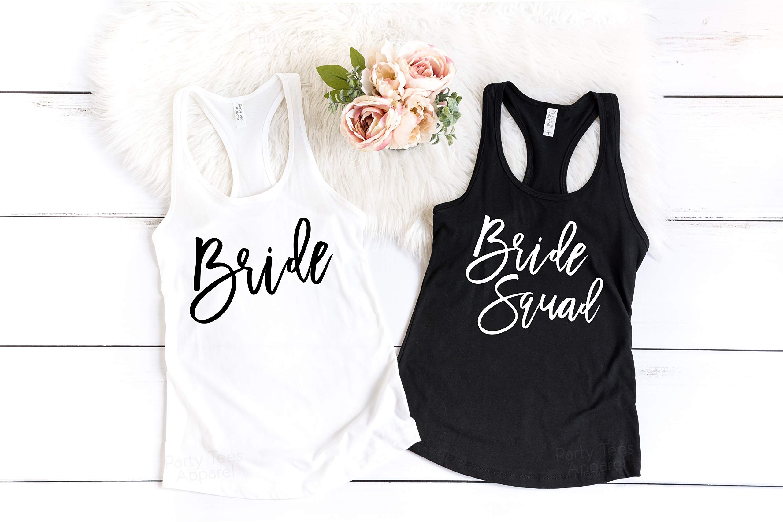 Bachelorette Party Shirts, Tank Top Racerback, Bride Squad, Team Bride, Bridal Party Shirts, Babe of Honor T-Shirt, Wedding Party Tshirt, Bridesmaid Proposal, Bridesmaid Gift