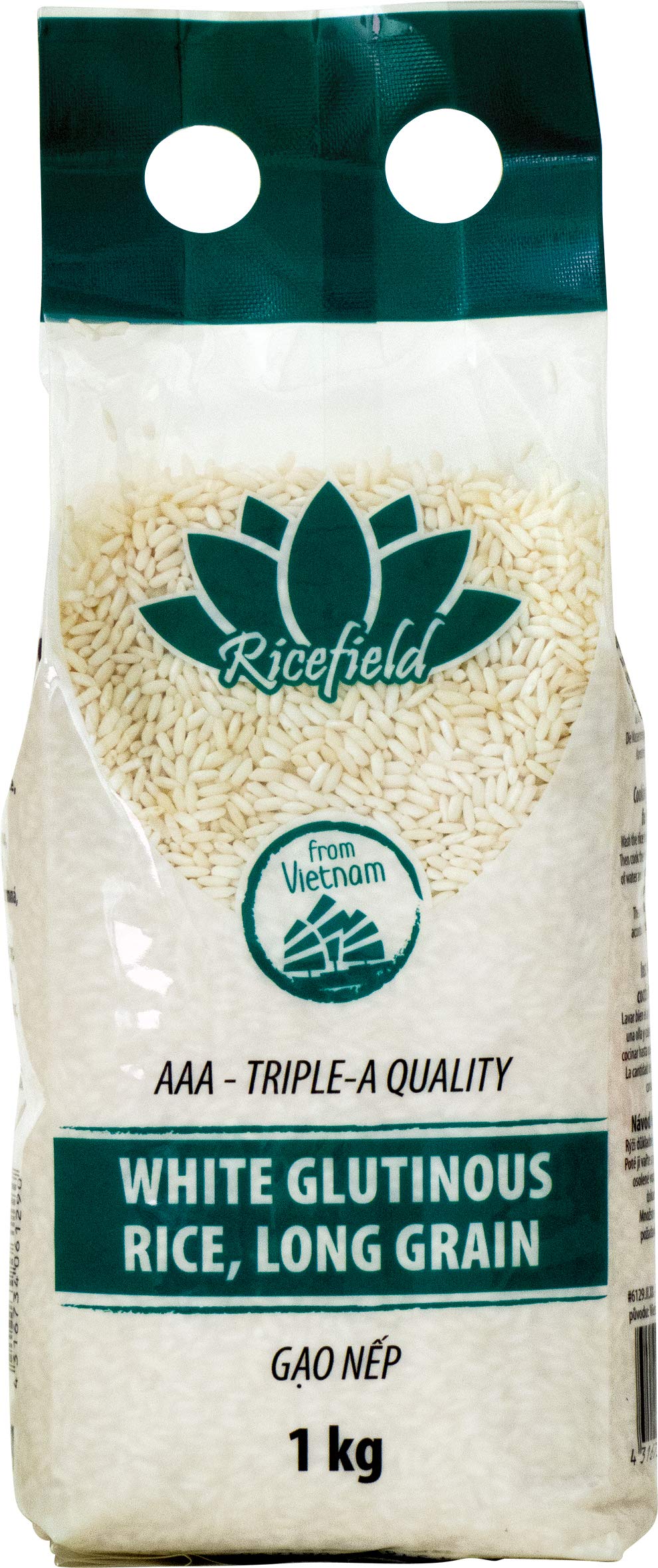 RICEFIELD Arroz glutinoso - 1 x 1 kg
