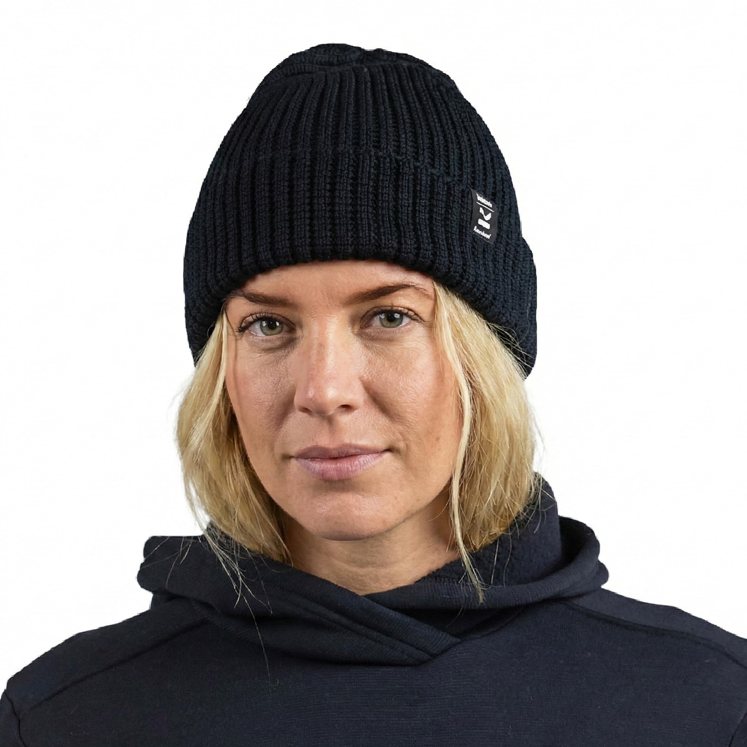 Janus Wool Kleveland Merino Beanie - Lightweight Wool Hat for Men & Women - Fisherman Skully Cap - Warm Winter Knit Hat