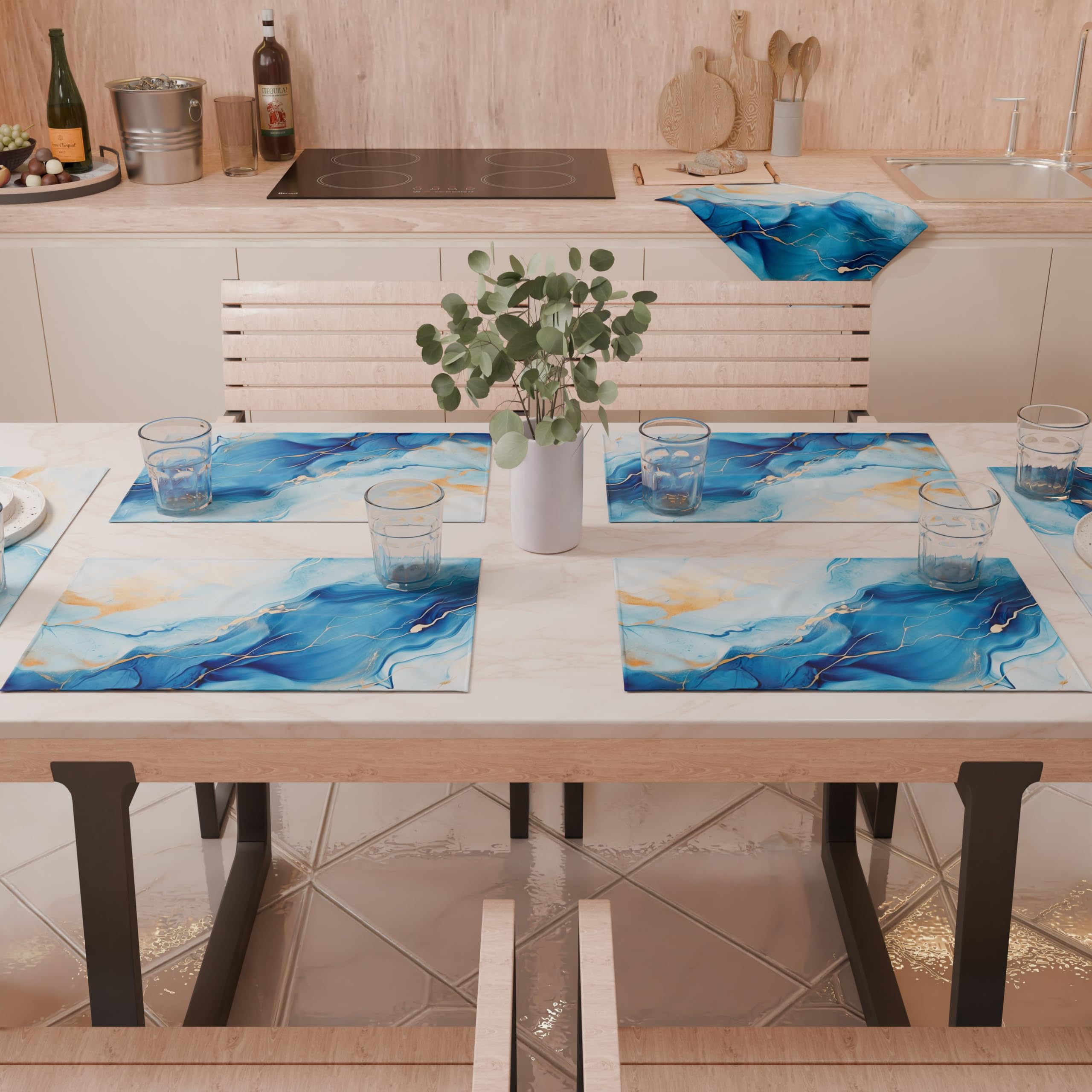 PETTI Artigiani Italiani, American Placemats with Digital Print - Image 4