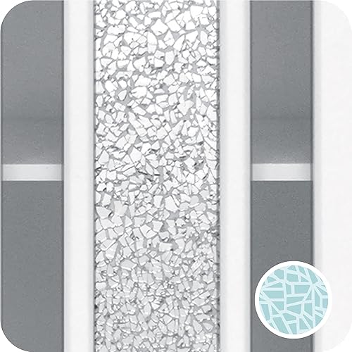 Miniatura 62 de Elegant Home Fashions Dawson Collection clóset de pared con estantes, color blanco Blanco,Gris,Espresso oscuro,Espresso,Blanco y