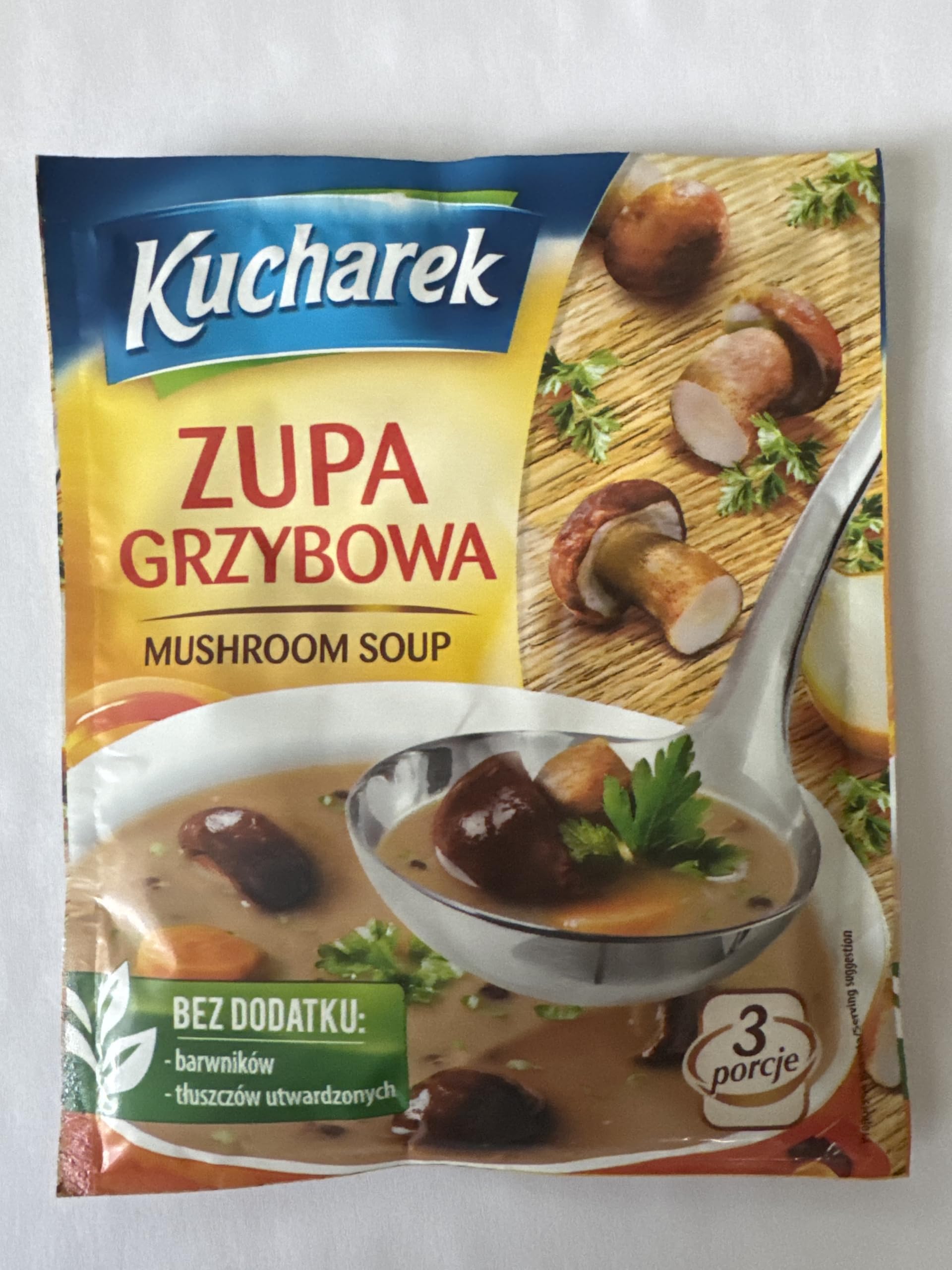Zupa Grzybowa Mushroom Soup 42g Bag (5-Pack)