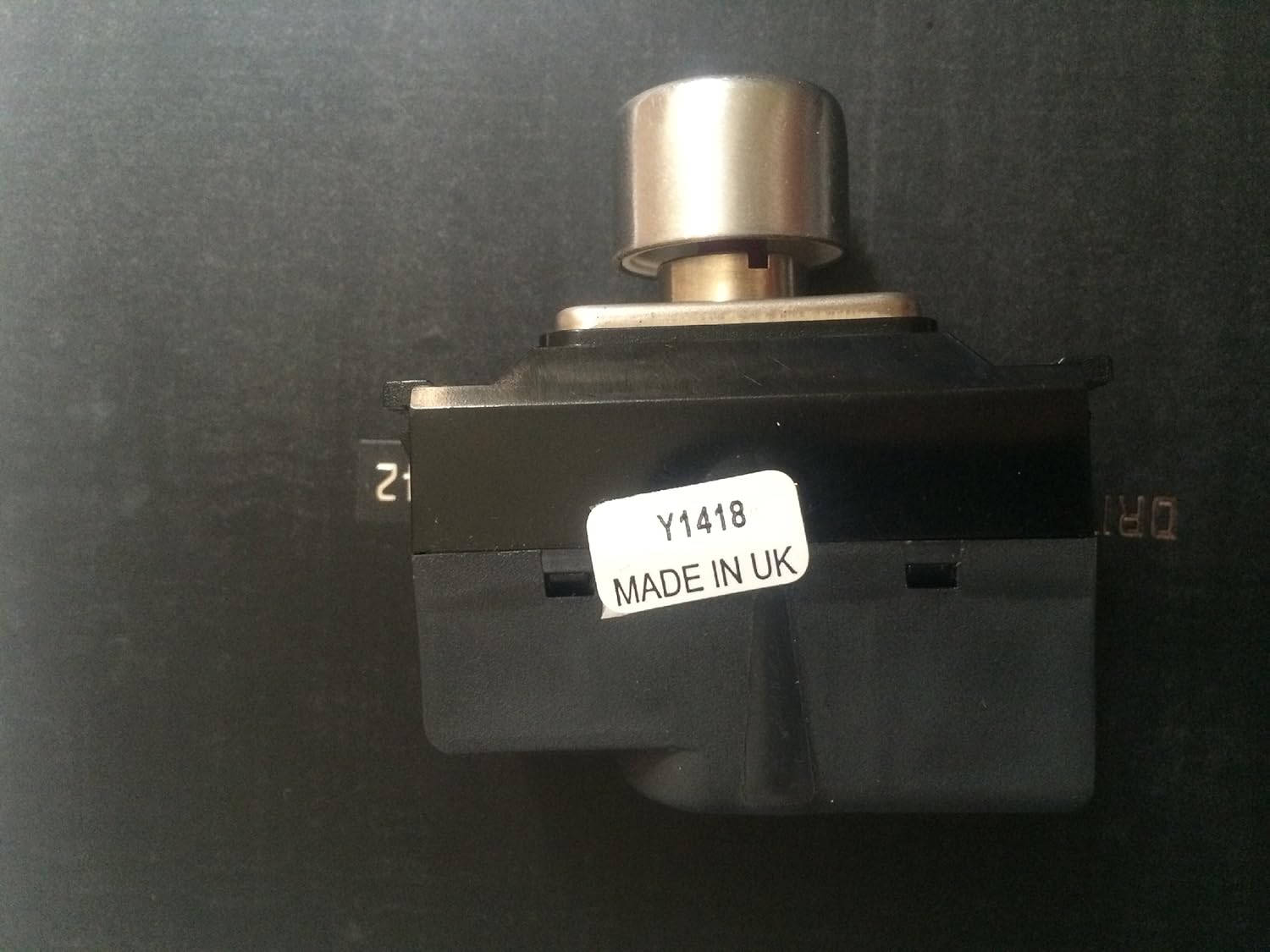 Aspect 1 Gang 2 Way Brushed Stainless Steel 1 LED Dimmer Switch Module