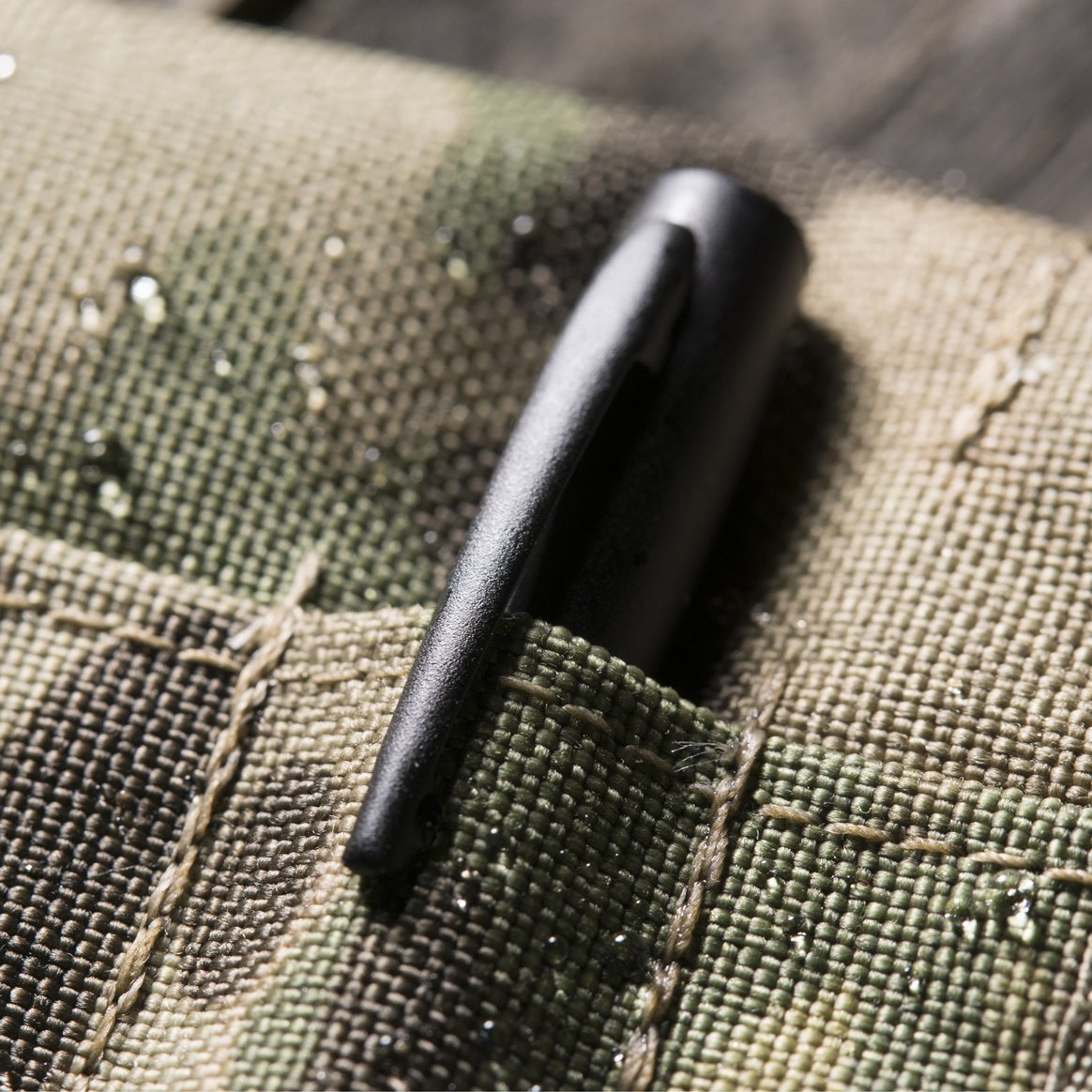 Rite in the Rain Wetterfestes Notizbuch-Set mit Spiralbindung, 7,6 x 12,7 cm, MultiCam Cordura-Gewebe, 7,6 x 12,7 cm, hellbraunes Notizbuch und wetterfester Stift (Nr. 935M-KIT)