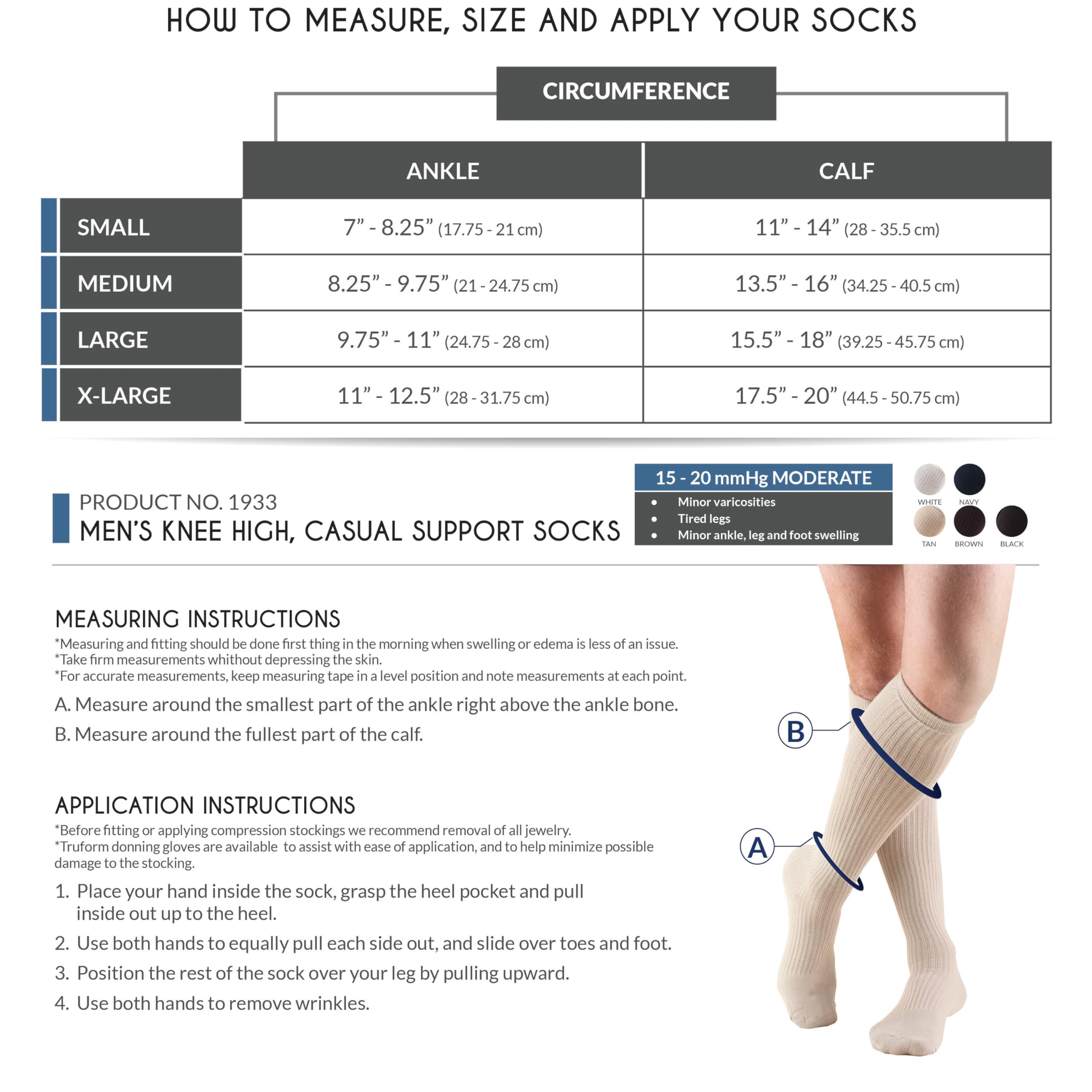 Champion Calcetines de compresión para hombre, 15-20 mmHg, hasta la rodilla, longitud hasta la pantorrilla, ropa atlética para deportes