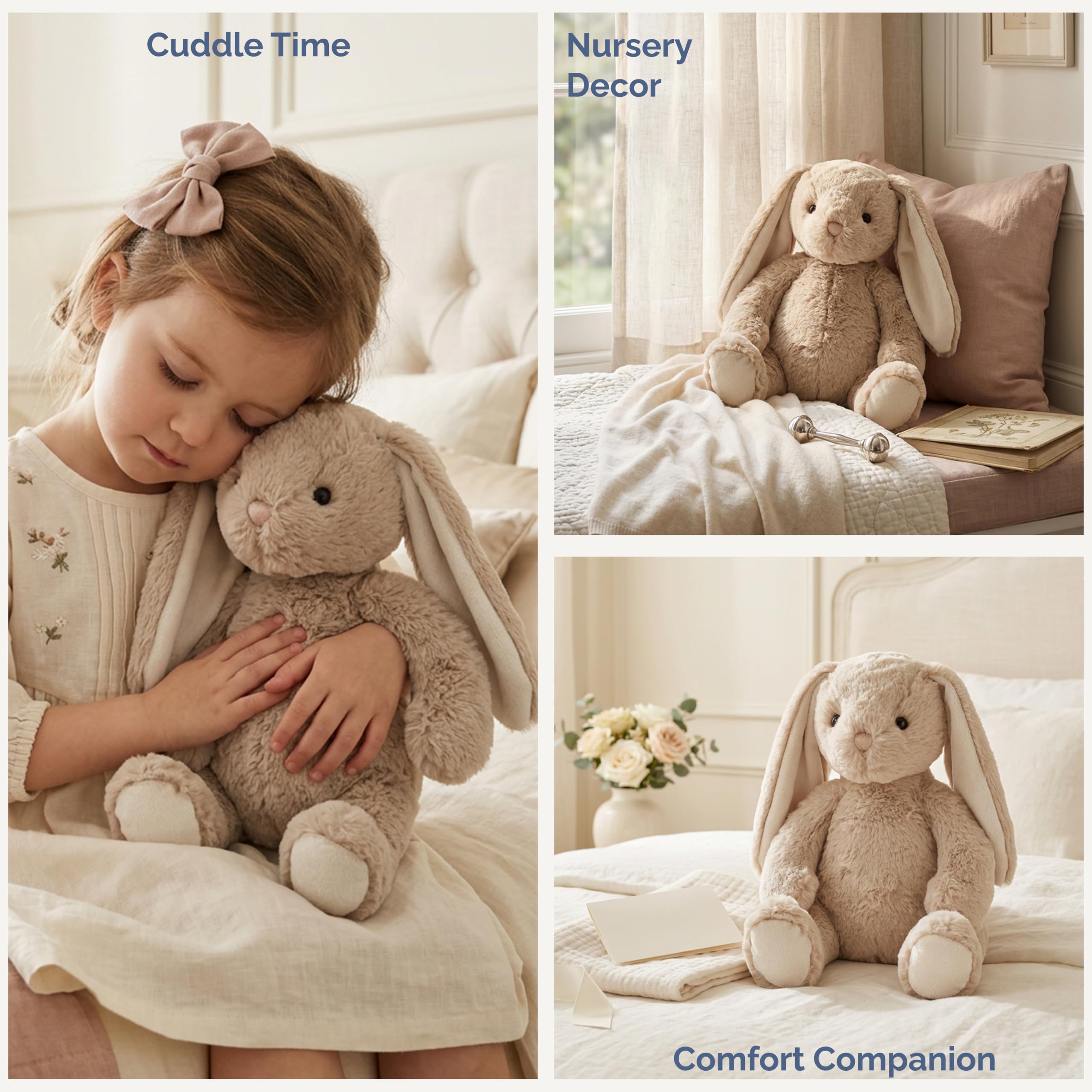 MON AMI Buffy le lapin en peluche 35,6 cm