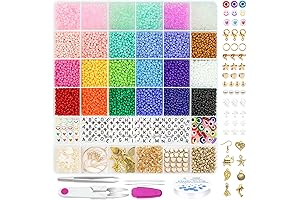 Gionlion 3mm Glass Seed Beads - Craft the Jewelry of Your Dreams!