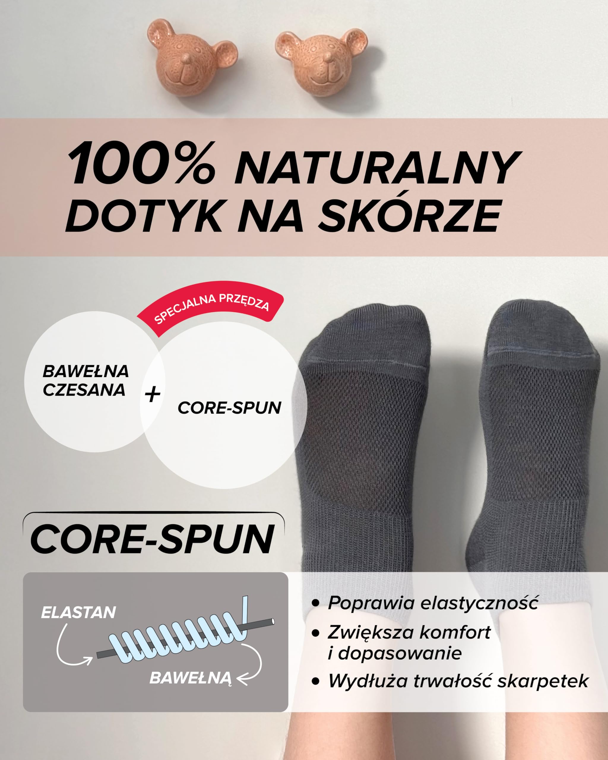 VITSOCKS Kids Thin Soft Breathable 98% COTTON Trainer Socks (4 PAIRS) Fresh Comfortable Feet