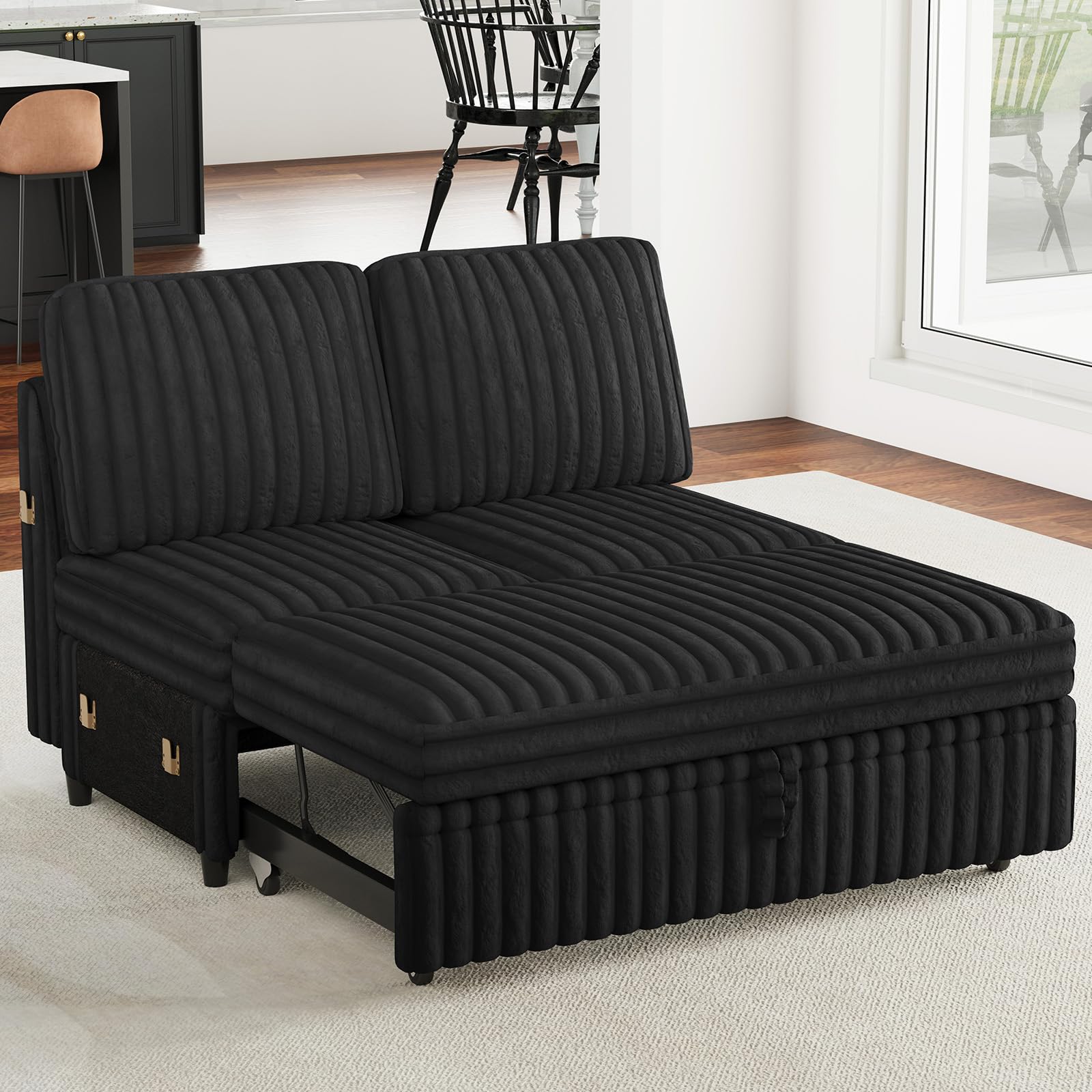 Belffin Corduroy Sleeper Sofa