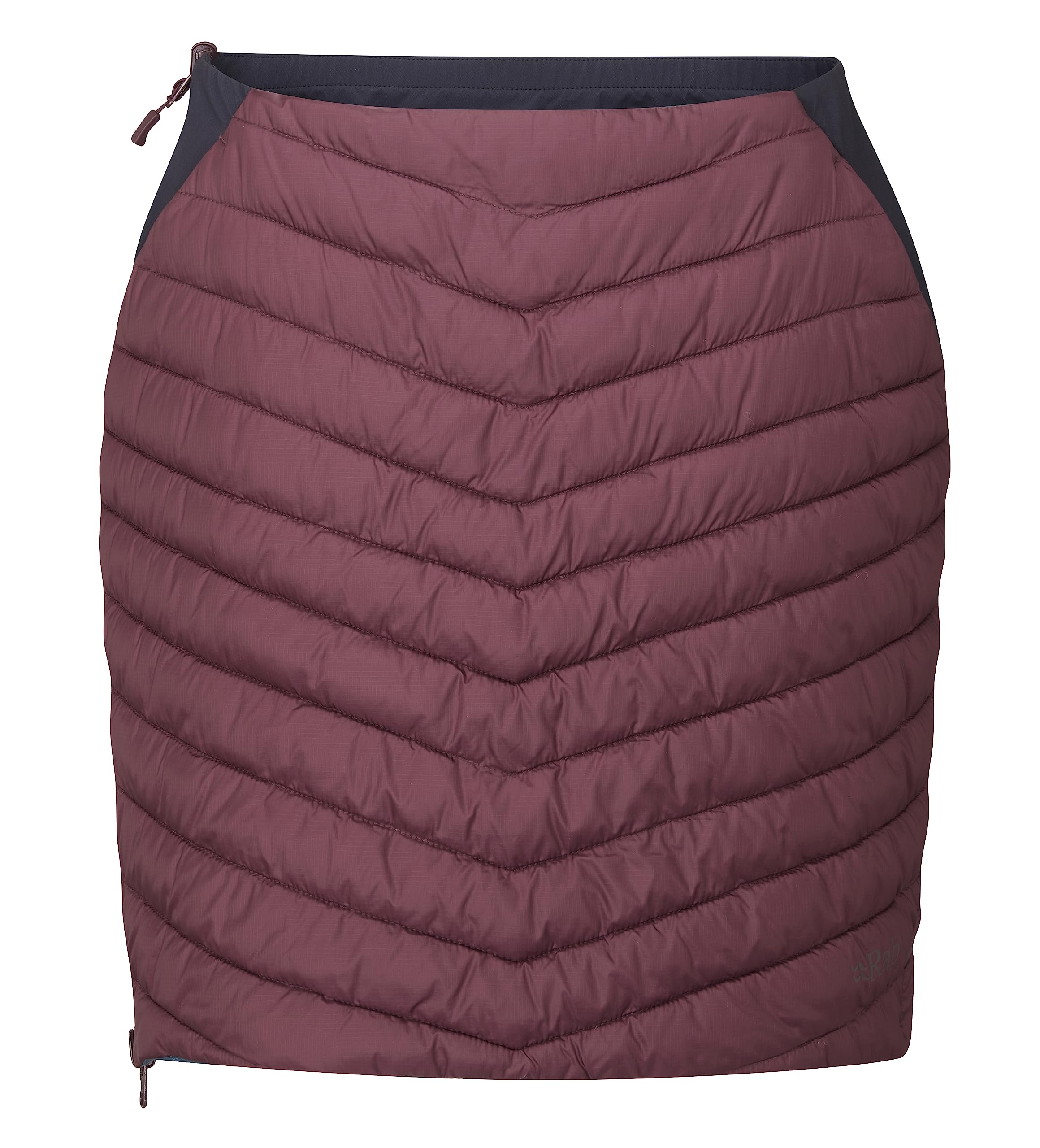 Rab Women’s Cirrus Synthetic Insulated Skirt for Trekking, Skiing, & Climbing - Deep Heather/Black - 10