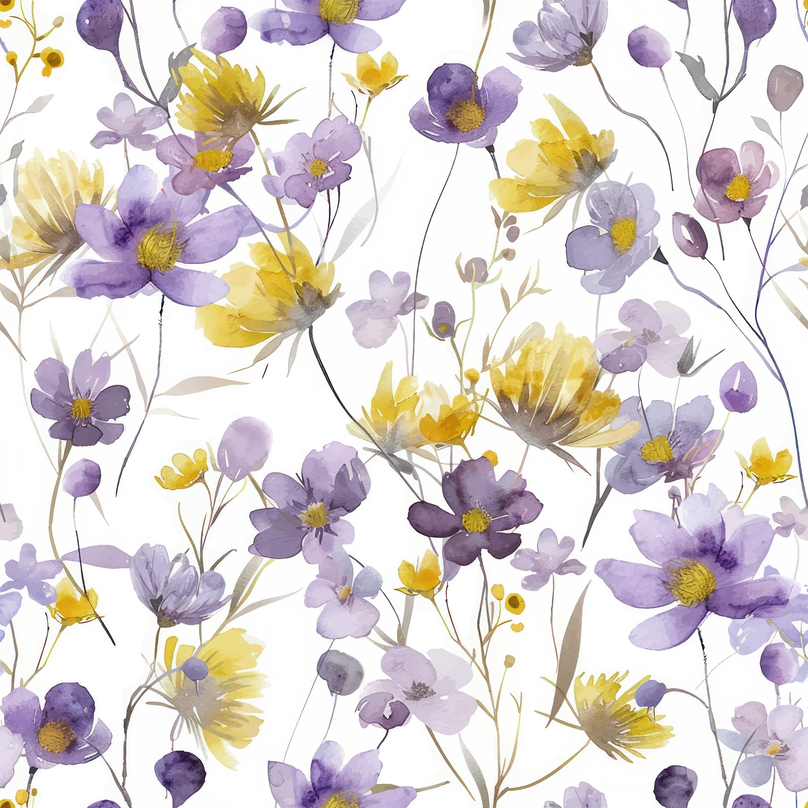 Papel de contacto floral decorativo para transformar el dormitorio de bebés