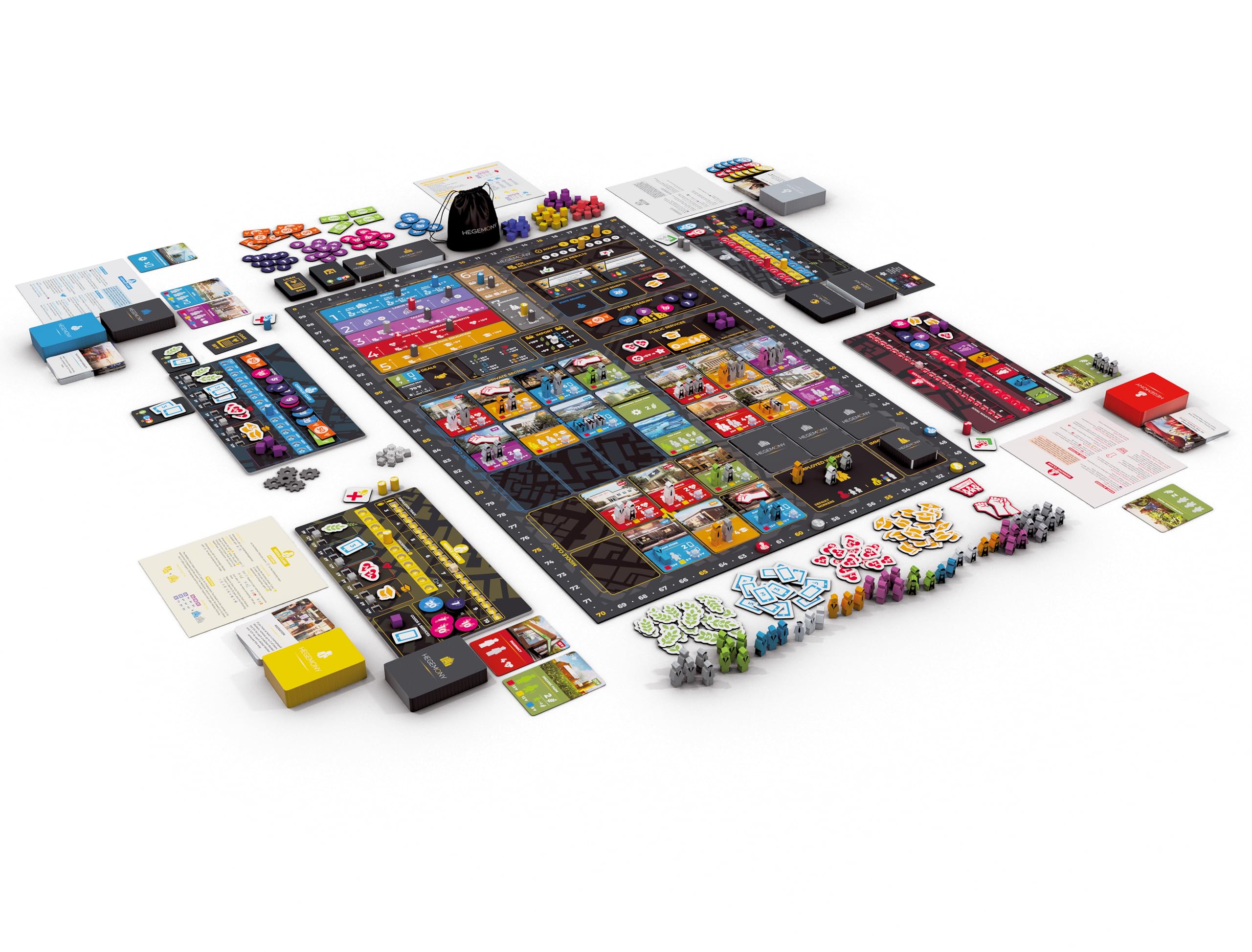 Hegemony - Versione estesa - Gioco da tavolo - 1-4 giocatori | 14+ anni | 90-180 minuti