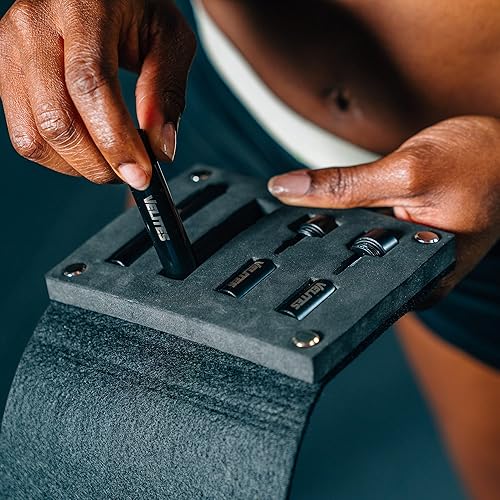 Miniatura 8 de Velites Cuerda de saltar con pesas ajustables (0.88 oz, 1.76 oz y 3.53 oz), compatible con cuerda de salto Fire 2.0 Competition, equipo perfecto