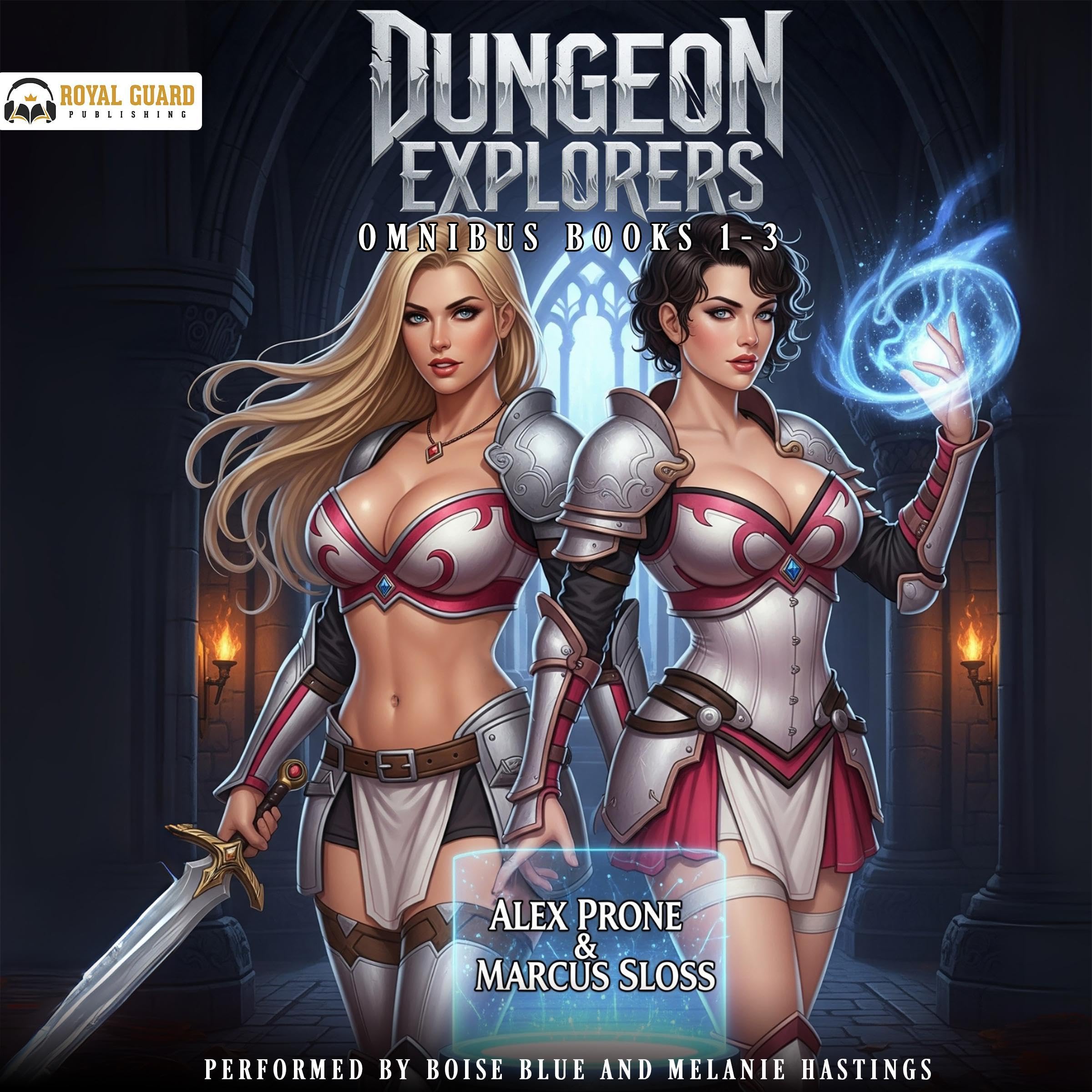 Cover art for Dungeon Explorers Omnibus: Books 1-3