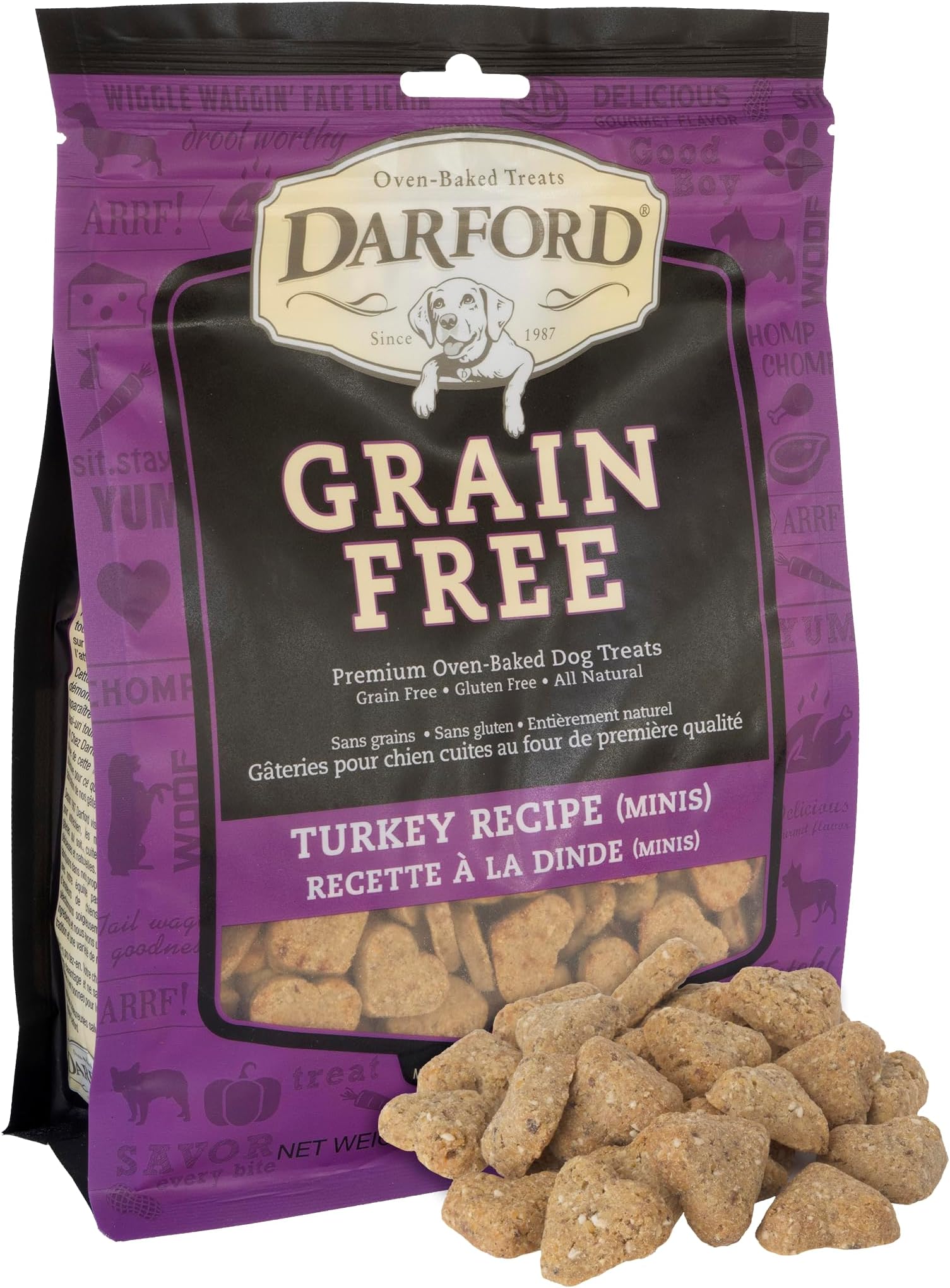 Darford Zero/G Roasted Duck Recipe Minis Dog Treats, 6