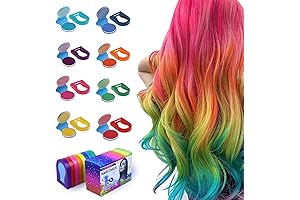 Vibrant, Easily Washable Hair Chalk for Kids: Unleash Your Child's Creativity