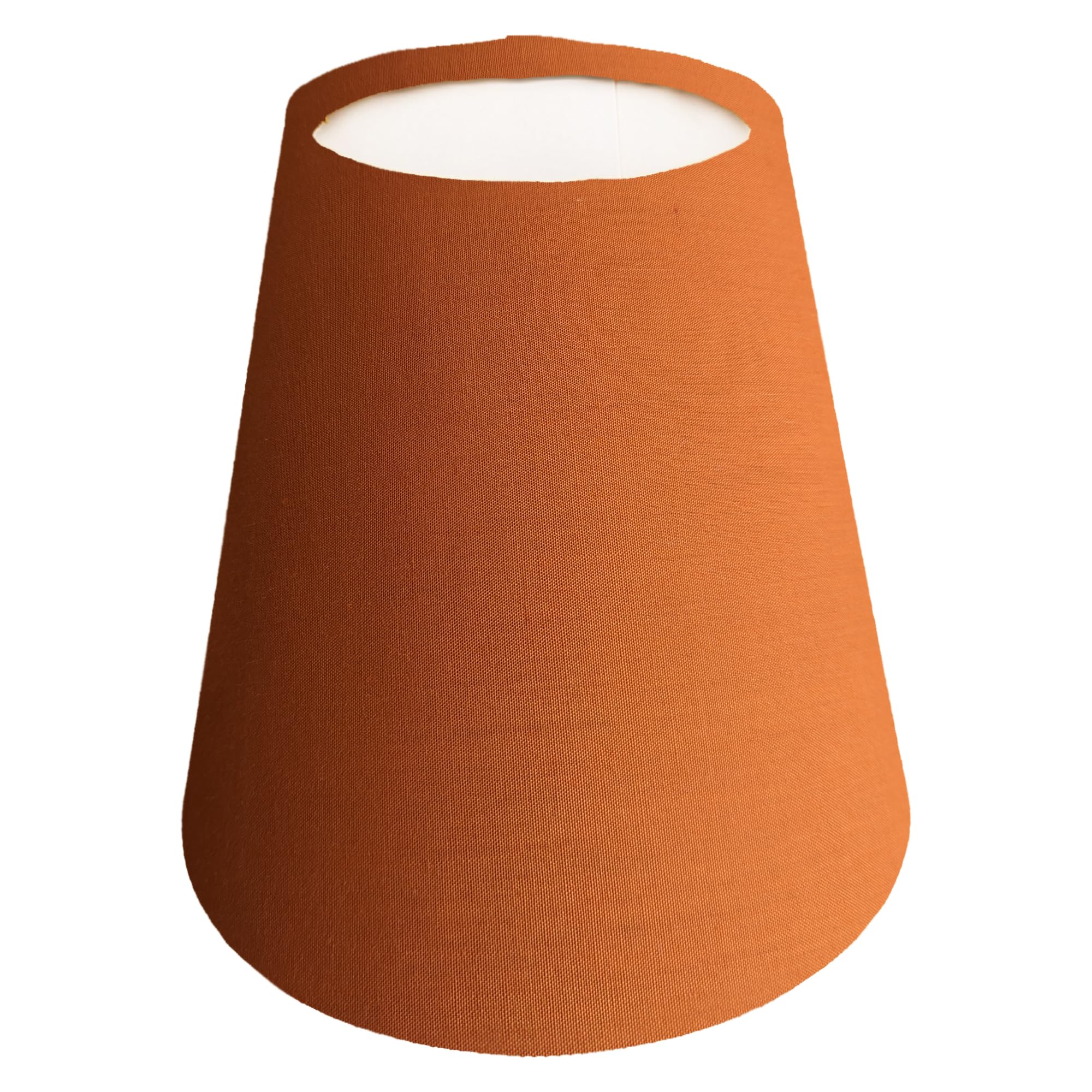 Candle Clip Lampshade, Colourful Candle Lamp Shade, Candle Clip Light Shades (Orange)