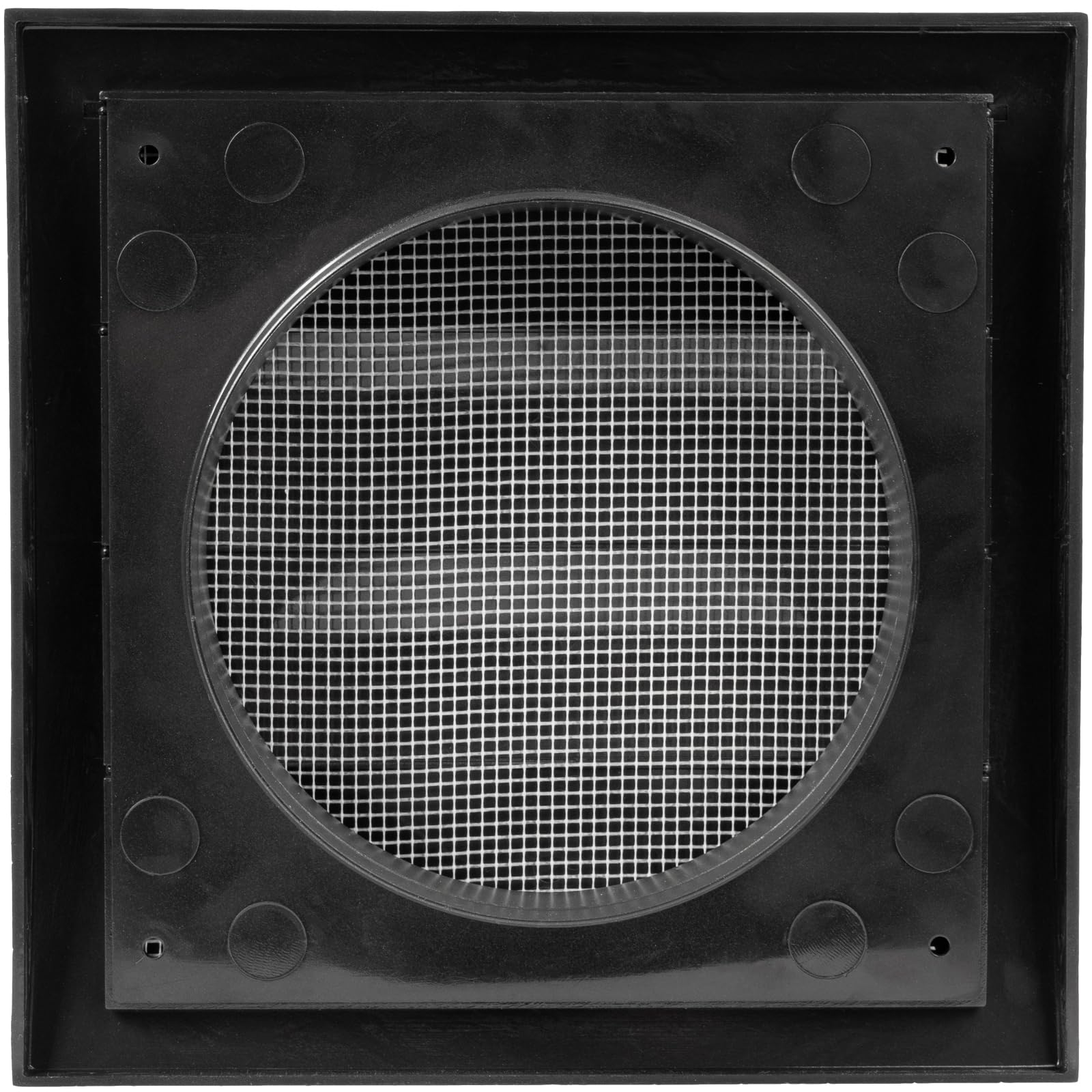 Repa Market 5 Inch (125 mm) Anthracite Duct Cover for Wall or Ceiling/ABS Plastic Air Grille with Flaps and Insect Screen/Tumble Dryer Vent Covers/Intake & Exhaust Extractor Fan Vent Cover - Image 2