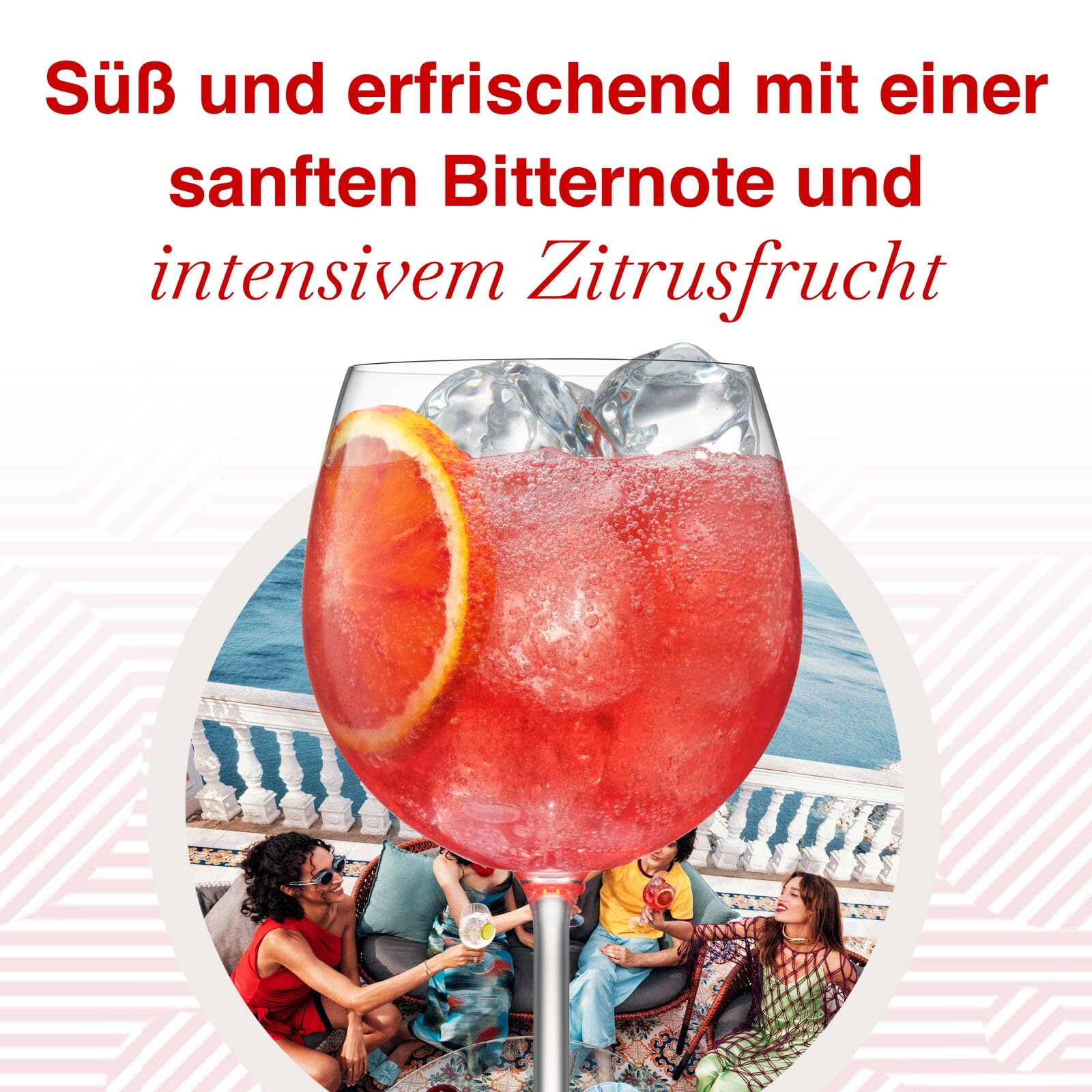 MARTINI Fiero roter Wermut Aperitif, 14,4% vol., 3 x 75cl / 750ml, süßer Wermut angereichert mit handgeschnittenen spanischen Orangenschalen