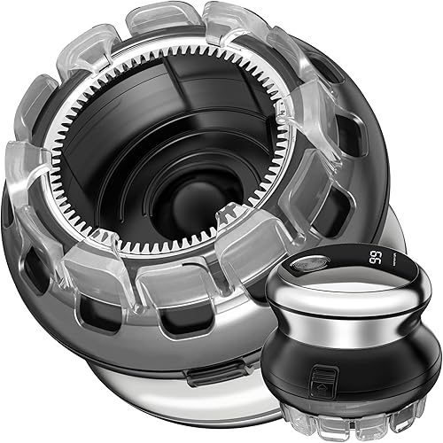 Cortapelos para hombres, kit de corte de pelo eléctrico inalámbrico, profesional, impermeable, automático, recortador de pelo circular con pantalla disponible en Yaxa Colombia