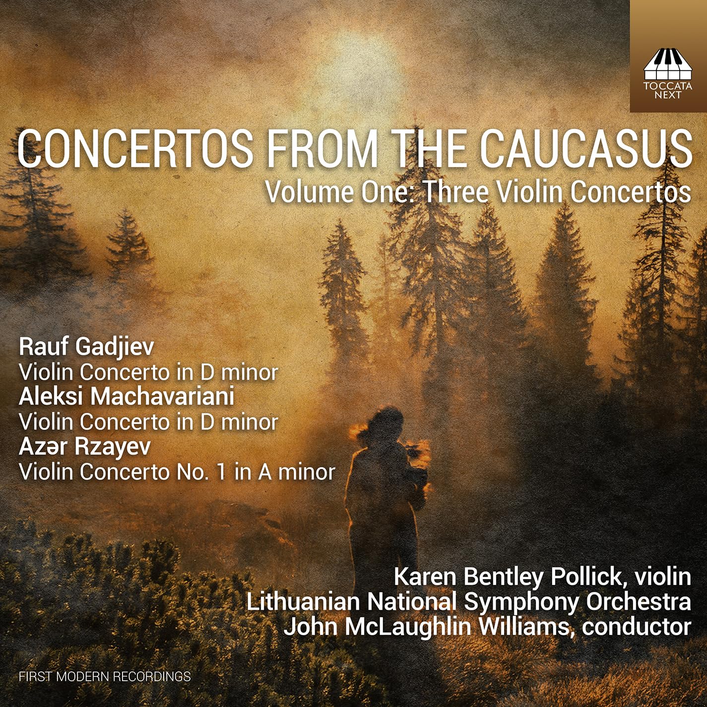 Concertos from the Caucasus, Vol. 1 - Three Violin Concertos