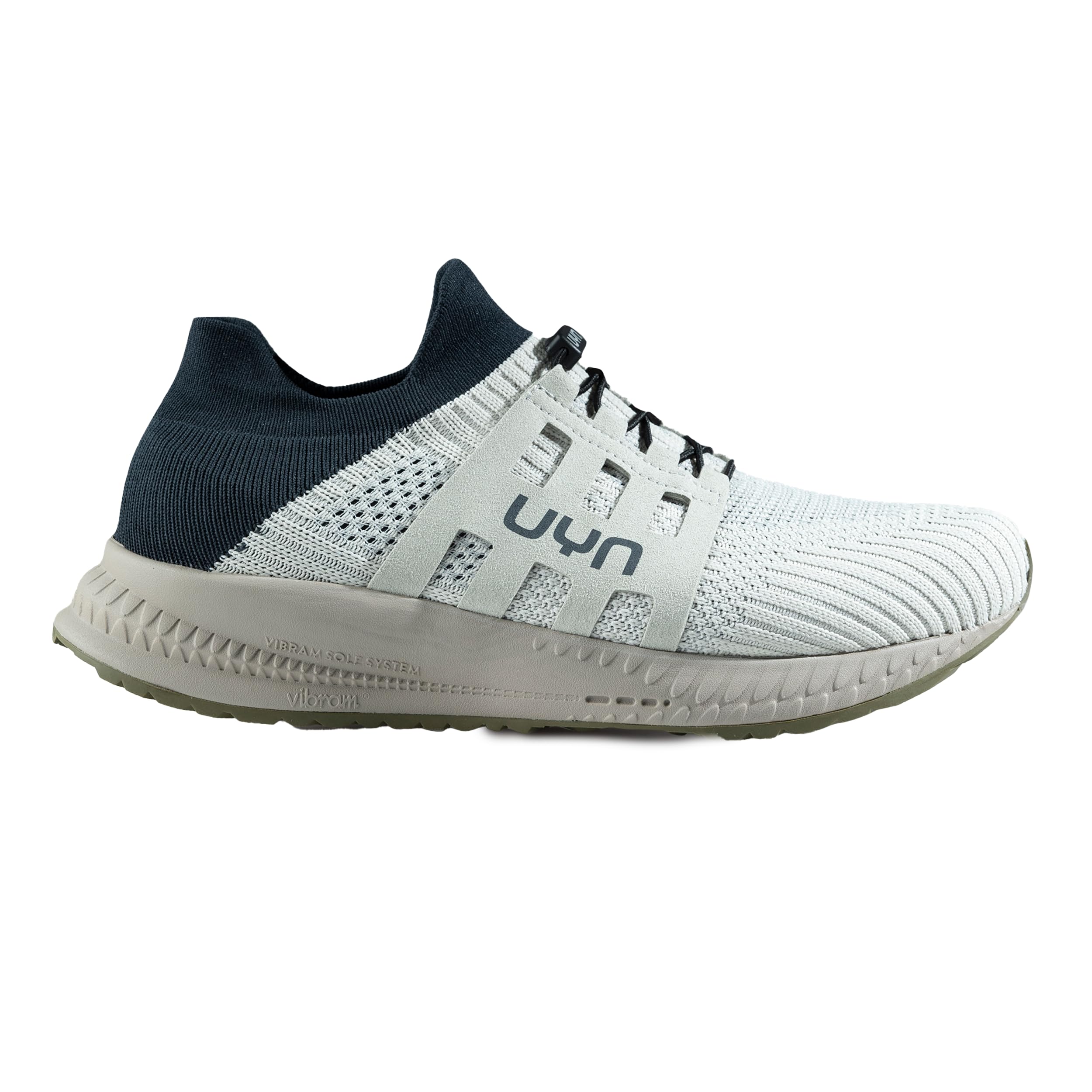 UYN Y100144 Nature Tune Vibram Sneaker Male Pearl Grey/Charcoal/Grey UK 6.5
