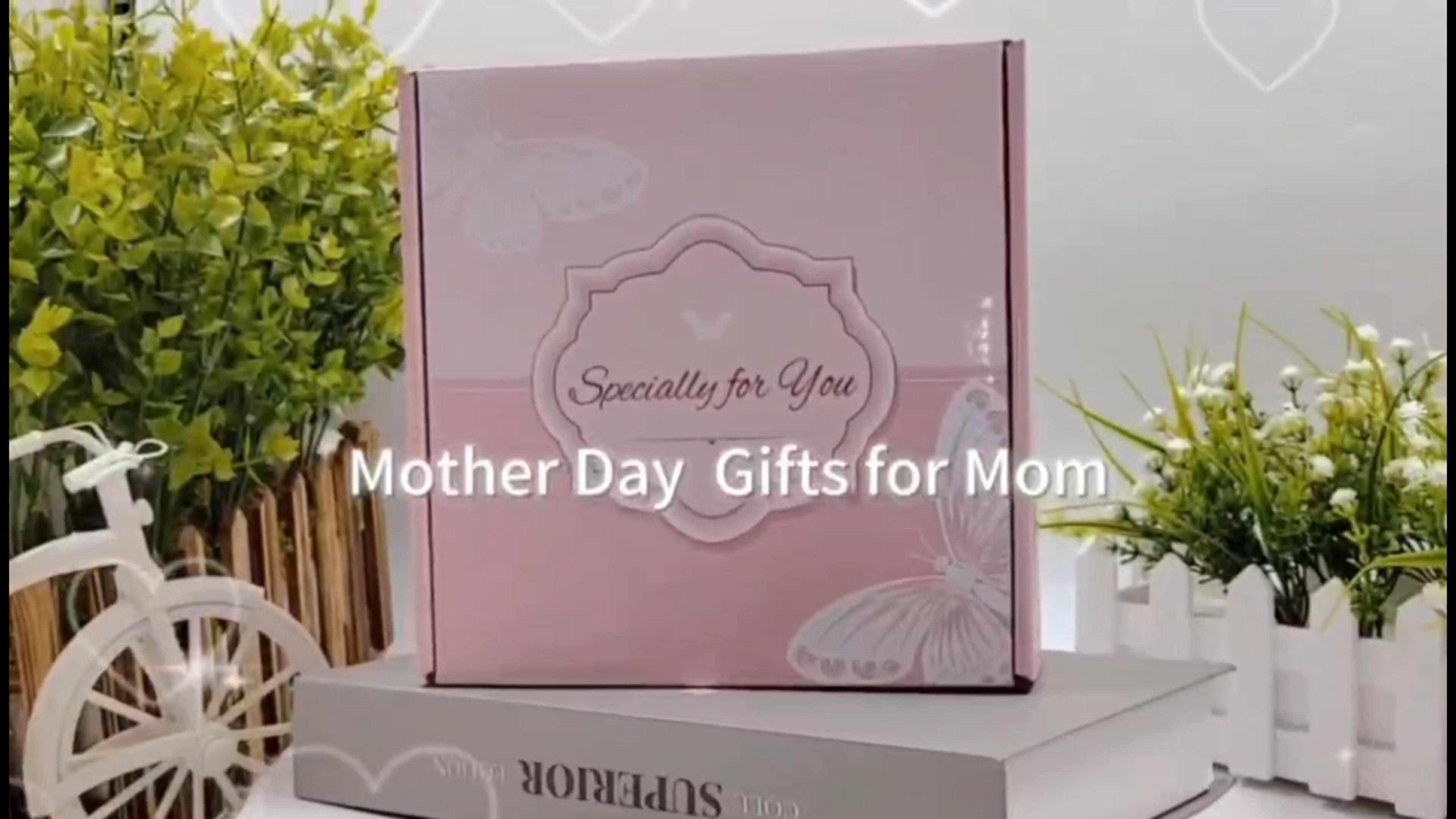 Mug de cerámica rosa de 12 oz para regalo Día de la Madre miniatura 7