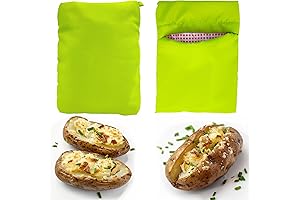 2 PACK Microwave Cooking Bag - Microwave Baked Potato Bags Potato Express...