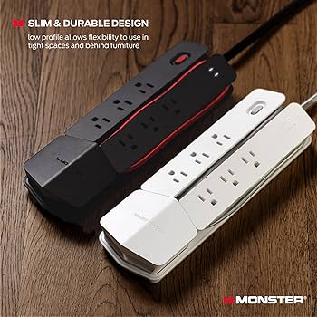 Amazon.com: Monster Power Center Vertex Surge Protector With
