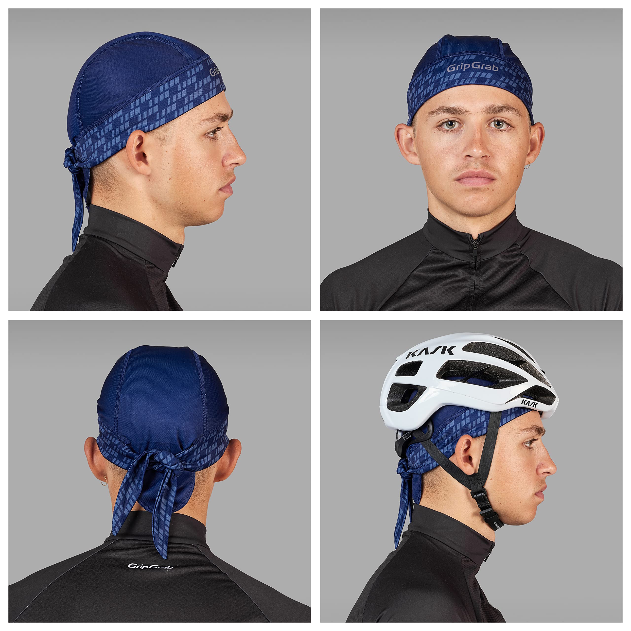 GripGrab chusta bandana Uniseks Gripgrab Bandana Multifunktionales Sommer Sport Kopftuch Dünne Leichte Unterhelm Fahrrad Schweißschutz Uv Schutz Mütze