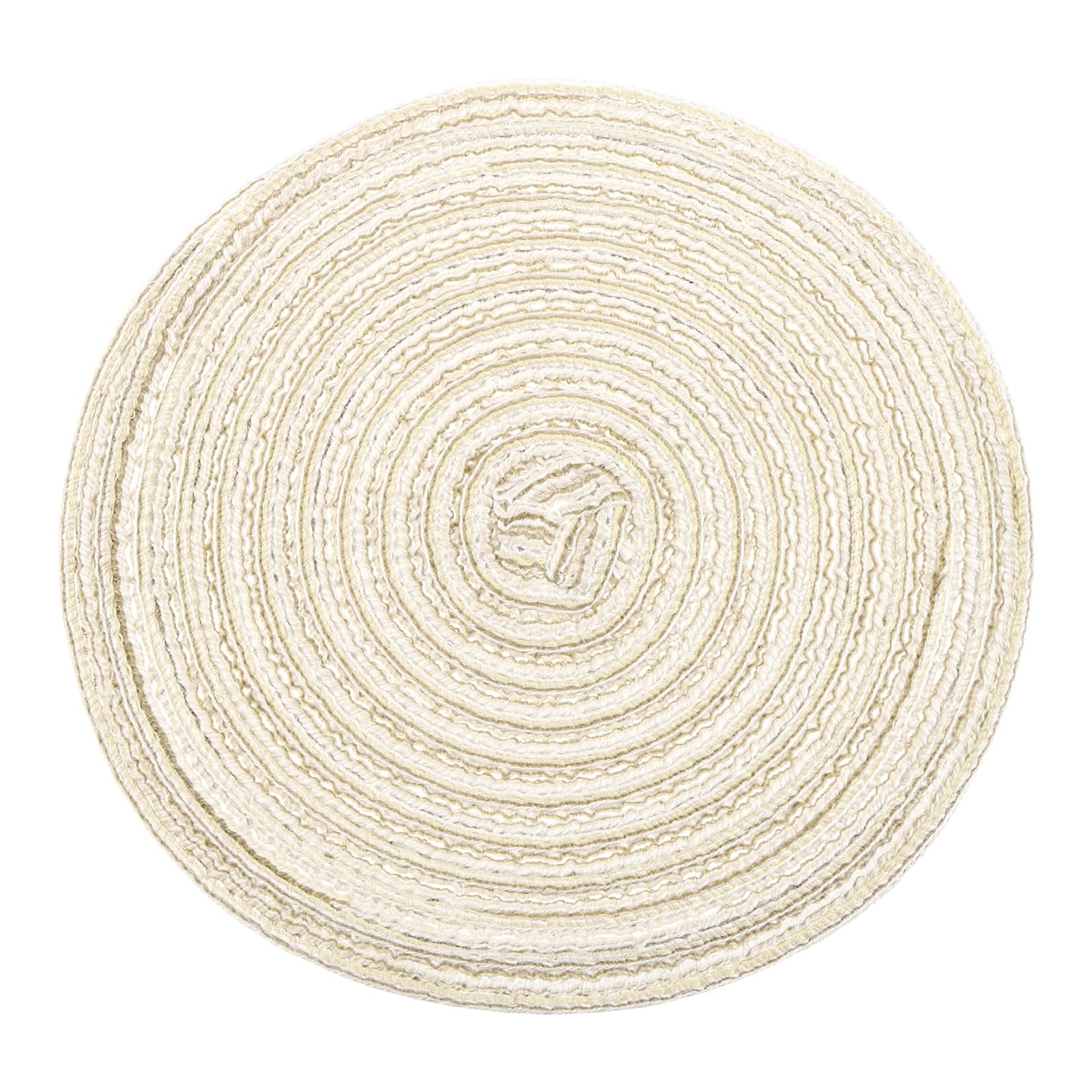 Muiltvoe 4.72" Dollhouse Miniature Carpet, 1:12 Polyester Doll House Rugs Prop Small House Accessories for Doll House Furniture Decor Play, Beige