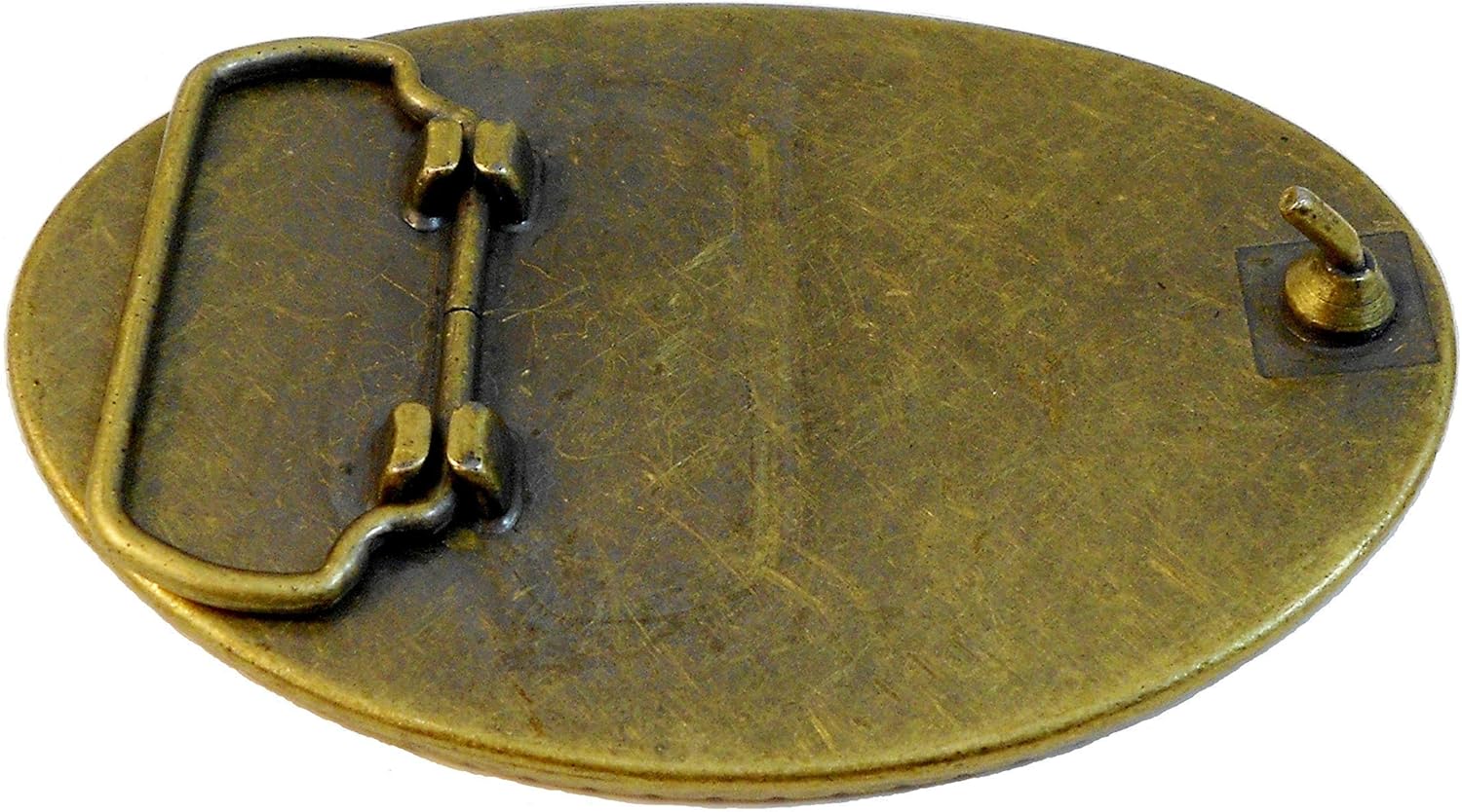 Leather Custom-Made NAME Belt Buckle - USA - Up to 7 Letters