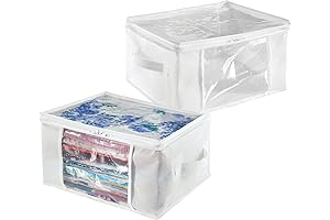 iDesign Linen Storage Bags with Zipper