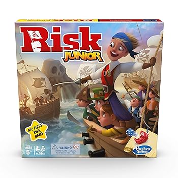 Hasbro Gaming Risk Junior Game Strategy Board Game