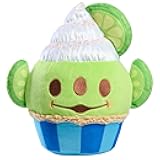 Disney Munchlings Squeeze-A-Munch Large Key Lime Scented Cupcake with Graham Cracker Crumble Alien 10-inch Plush, Kids Toys for Ages 0+ by Just Play