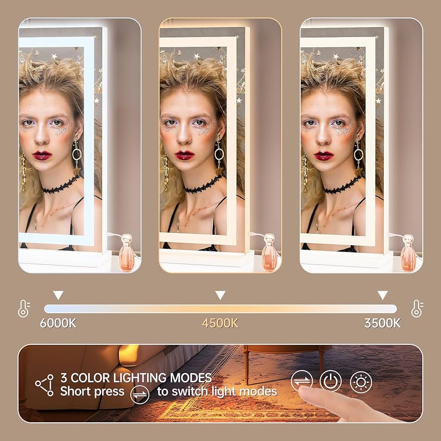Amazon.com - Hasipu Vanity Mirror with Lights, 32