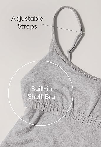 Miniatura 4 de Pact Camisola de algodón para mujer con brasier integrado