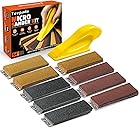 54PCS Premium Micro Sander, Detail & Mini Sander Block – Precision Small Hand Sanding Tool, 80–800 Grit Sandpaper Kit, 3-in-1 Set for Wood, Crafts, Furniture, Tight Spaces & DIY Projects