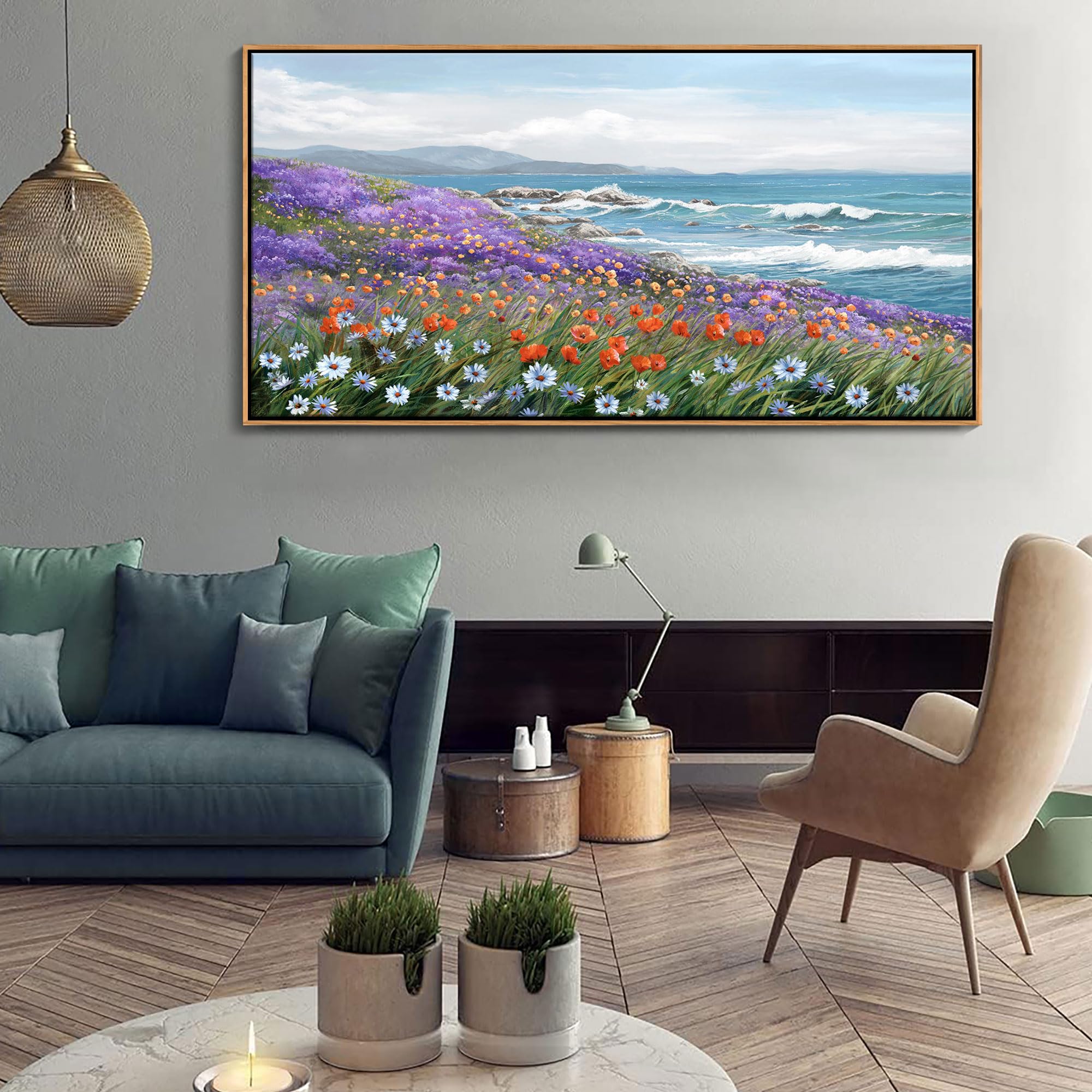 Amazon.com: YDYSUNE Coastal Large Landscape Wall Art for