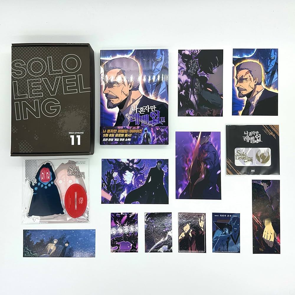 Amazon.com: Solo Leveling 11 (Limited Edition) (Korean Ver