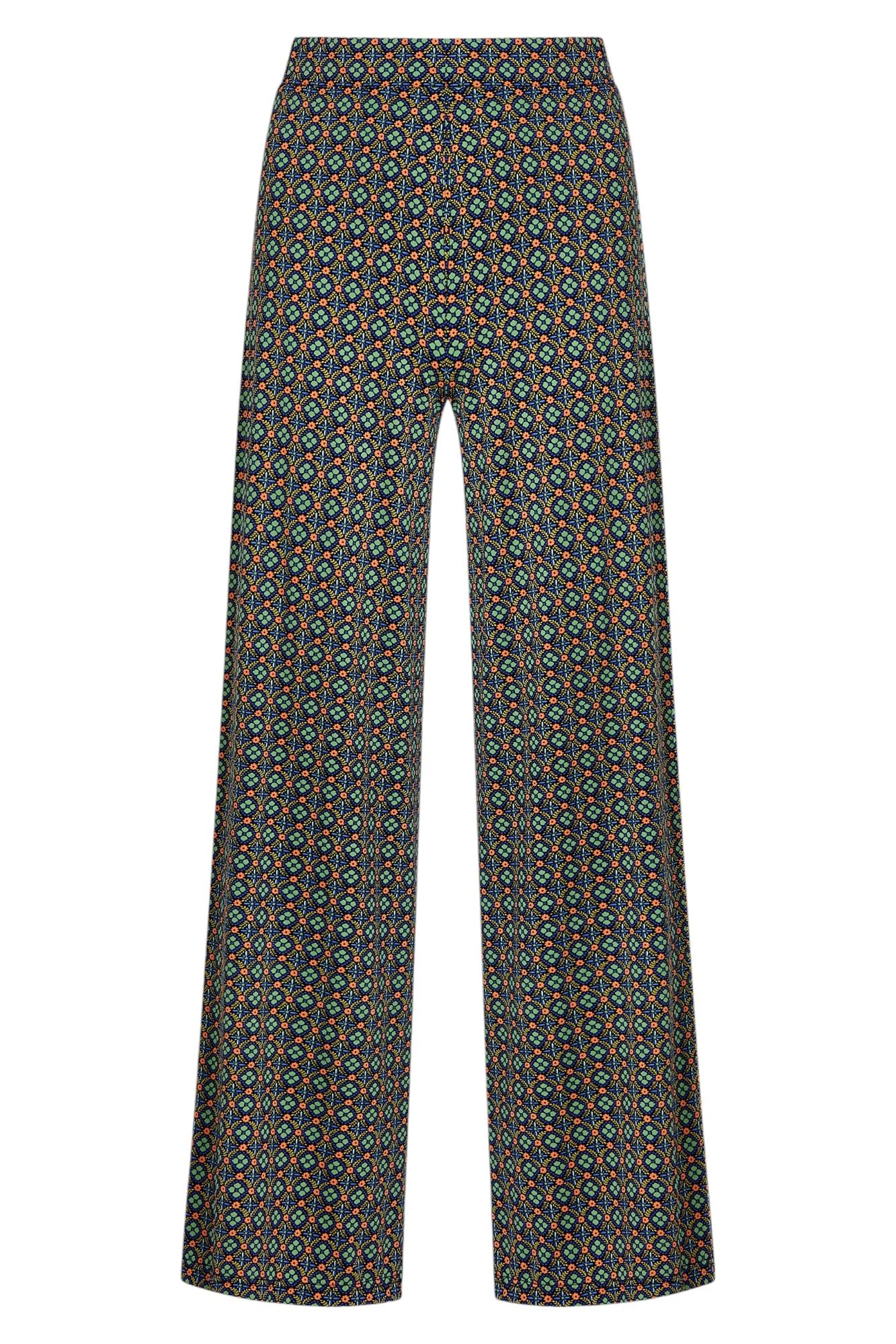 King Louie Palazzo - Pantalones de palazzo con comodidad elástica