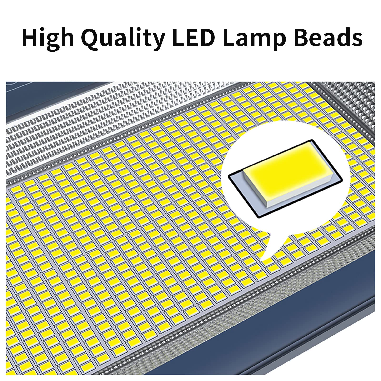 Foco Led Exterior 1000W（2pcs,LED Luz De Inundación Luz Blanca Positiva De 6500 K,Foco Proyector LED 220V IP67 Resistente Al Agua Súper Brillante