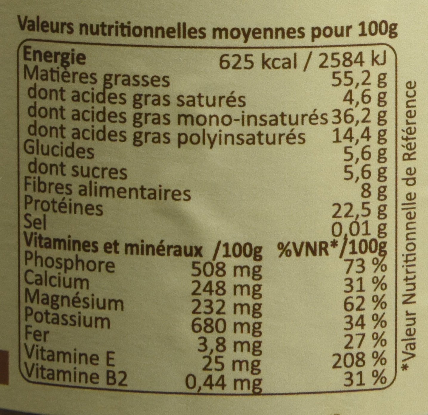 PERL'AMANDE Purée Amande Complète Bio 630 g,