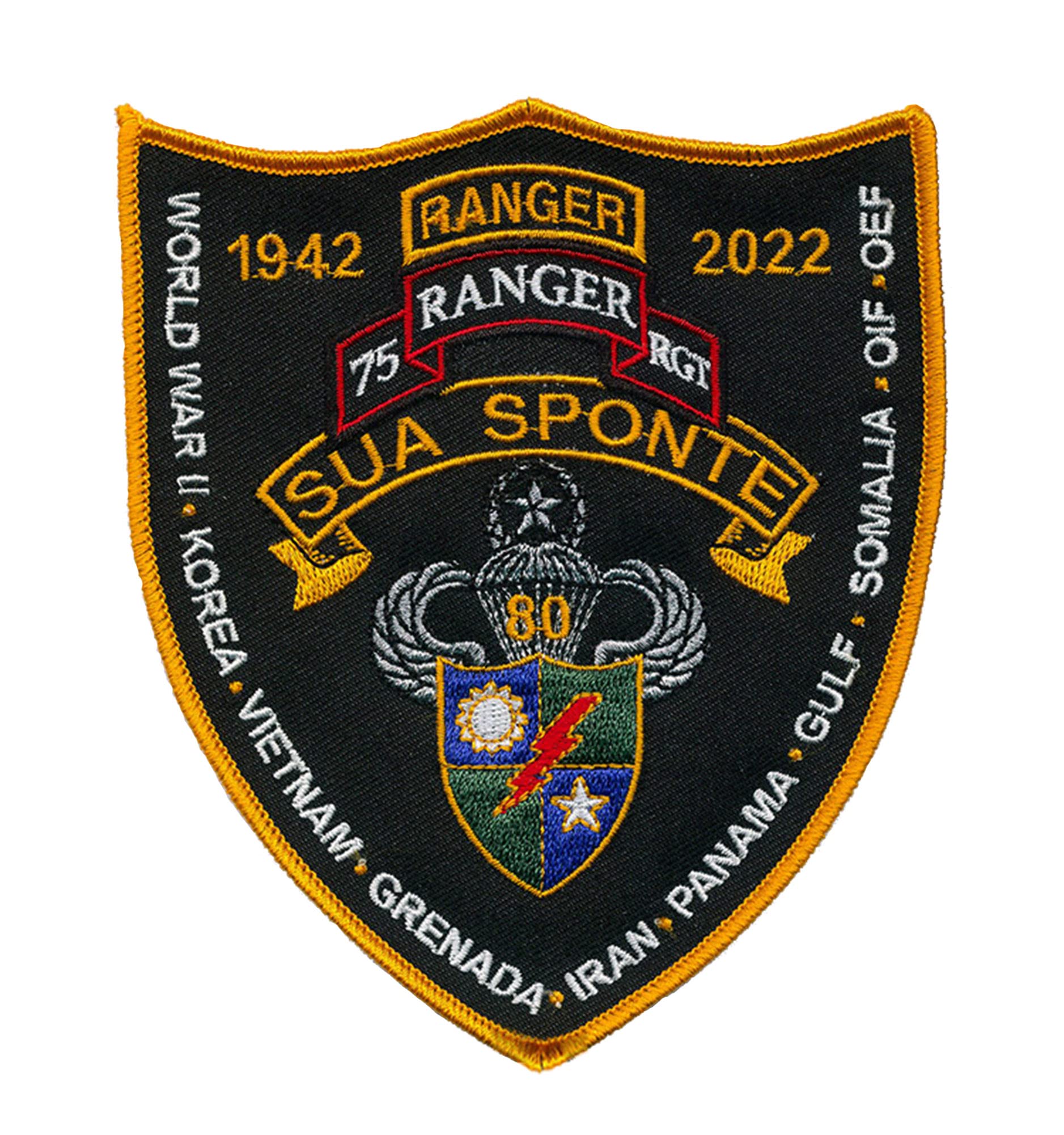 Amazon.com: Bayonet Design - US Army Ranger 80 Year