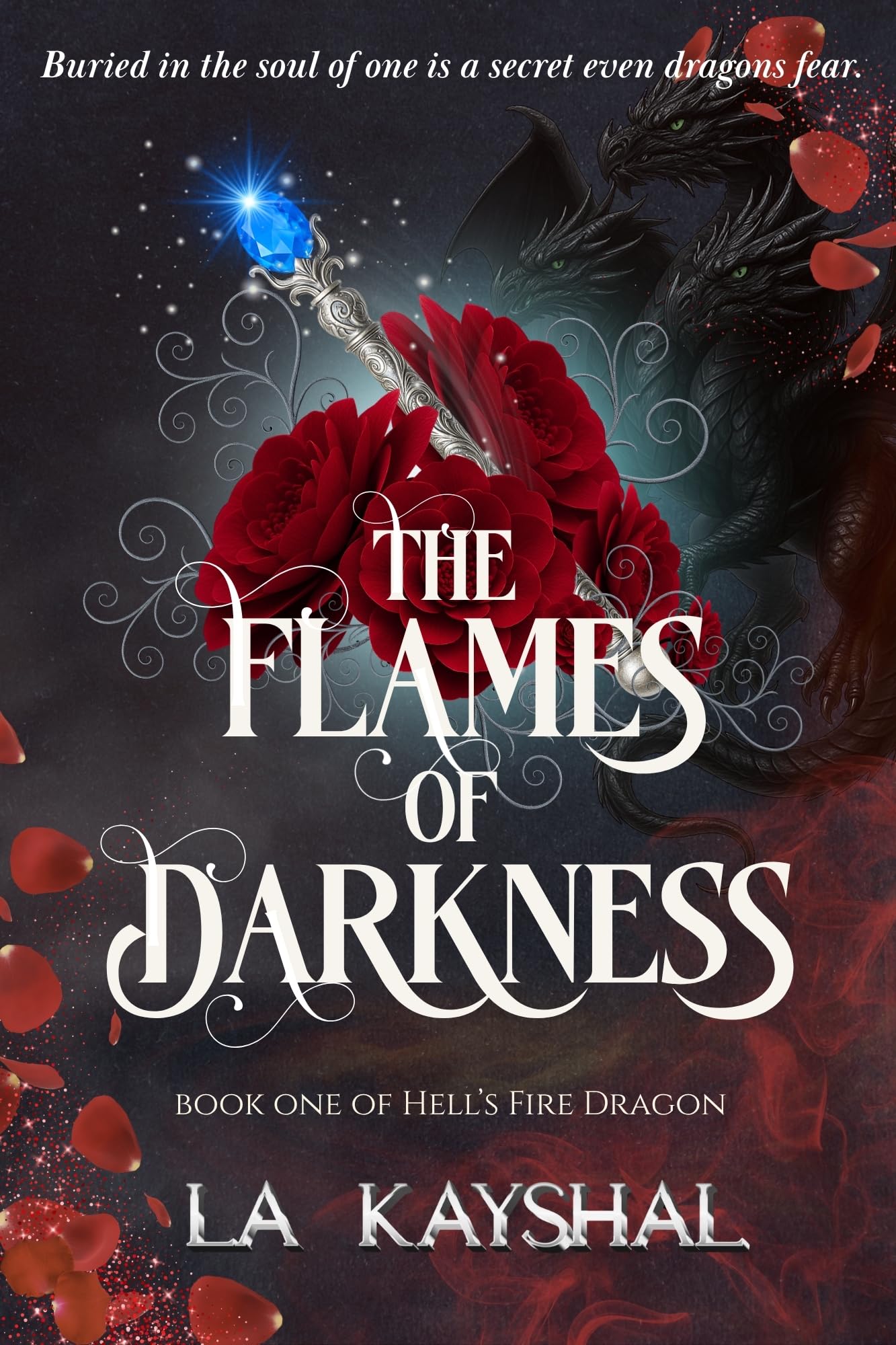 The Flames of Darkness (Hell's Fire Dragon Series Book 1)
