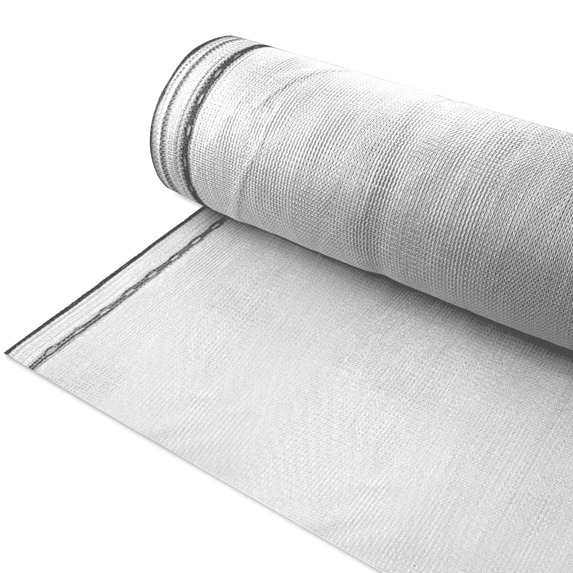 150 m² Gerüstschutznetz | Staubschutznetz | Abrissnetz | Gerüstnetz | 125 g/m² inkl. 100 Stück Kabelbinder | Weiß, 3,07 x 50 m