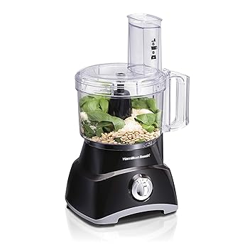 Hamilton Beach 70740 8-Cup Food Processor (Black, 450 watt hours)