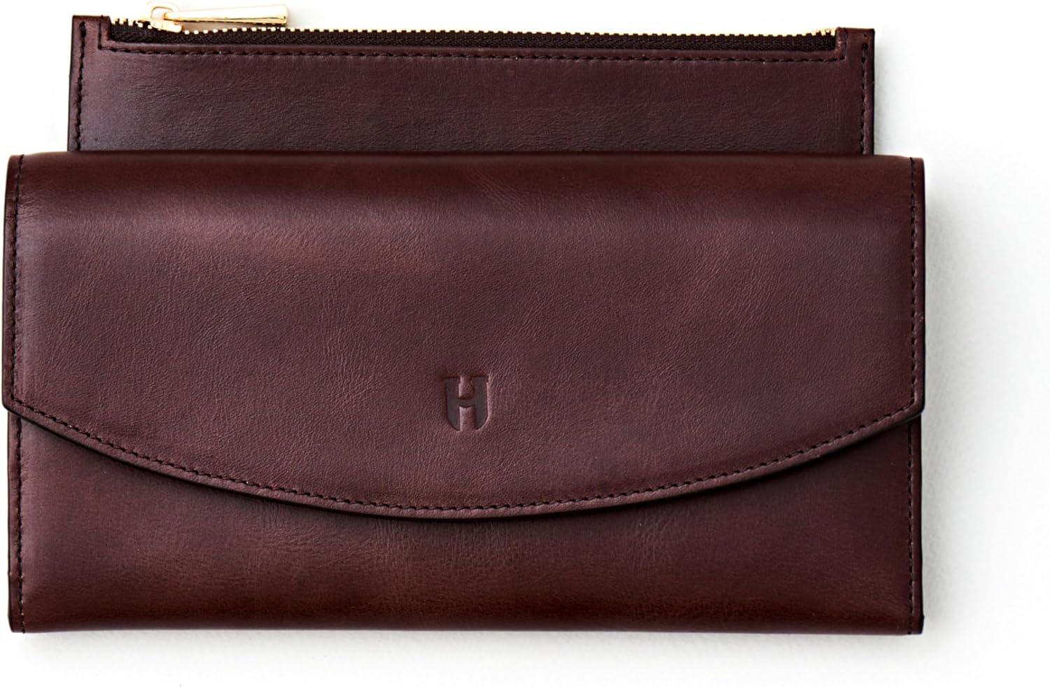 Helmbrook London Handcrafted Full-Grain Leather Wallet