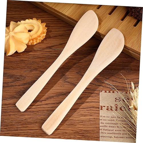 Miniatura 9 de BESTONZON Esparcidor de queso de madera, esparcidores de queso de madera, esparcidor de mermelada a granel, esparcidor de mermelada, mini